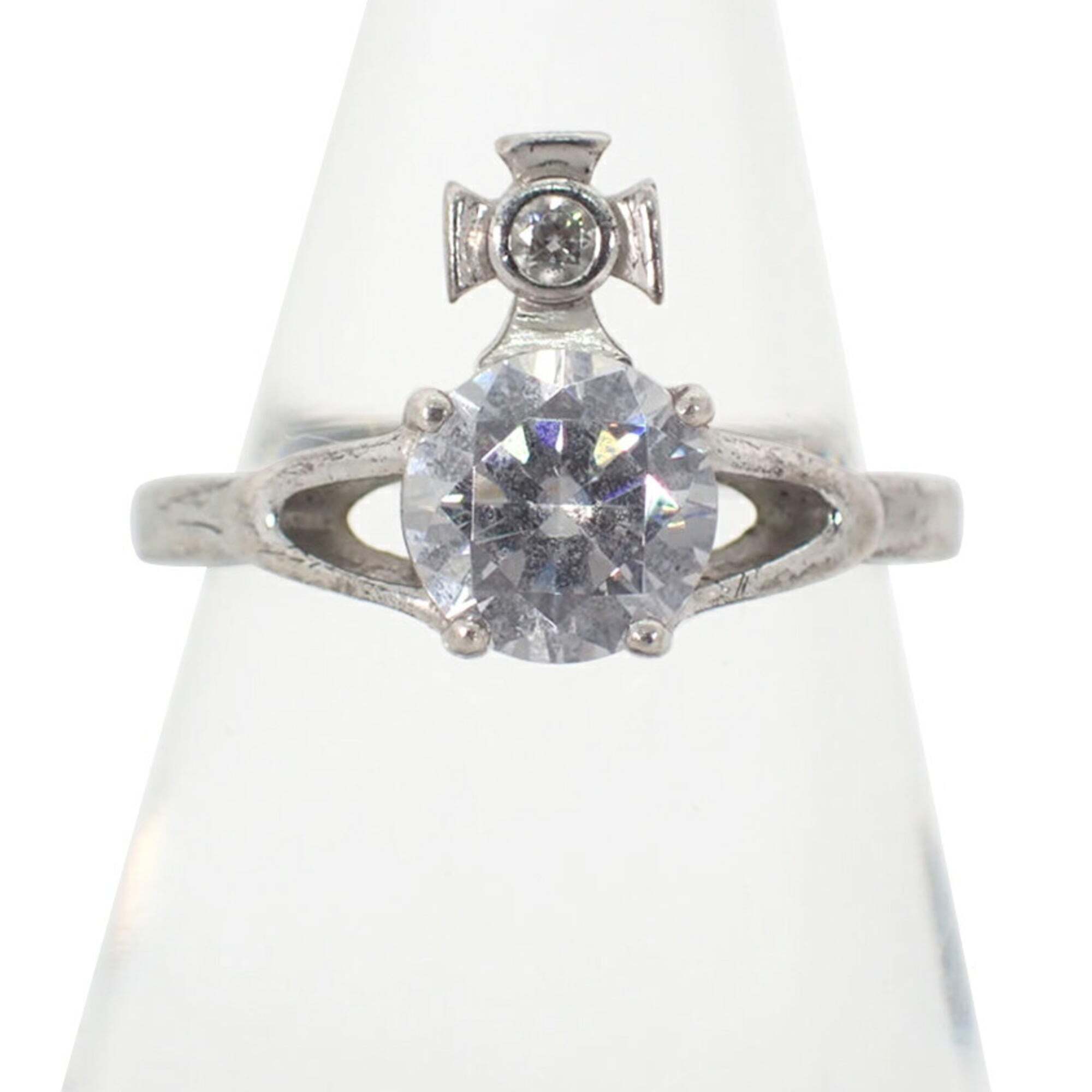 Vivienne Westwood Colorless Pinky Ring Size 12 341$